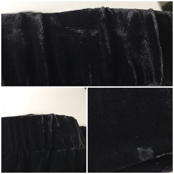 Eileen Fisher Woman Rayon Silk Velvet Pull-On Pants Pockets Black Plus Size 3X - Picture 12 of 13